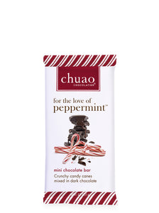For the Love of Peppermint Mini Chocolate bar