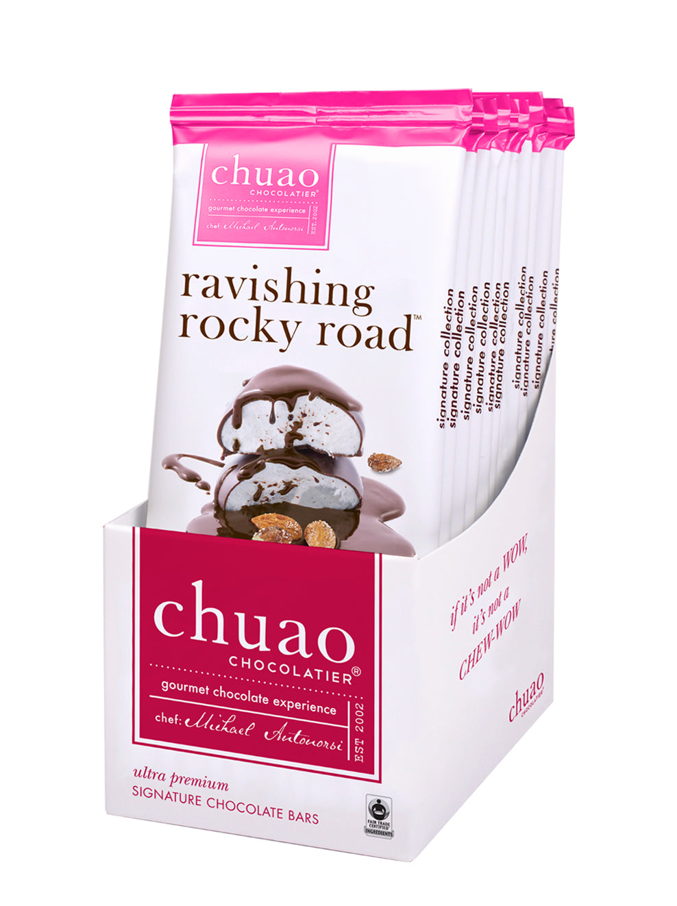 Ravishing Rocky Road Chocolate Bar Pack of 10