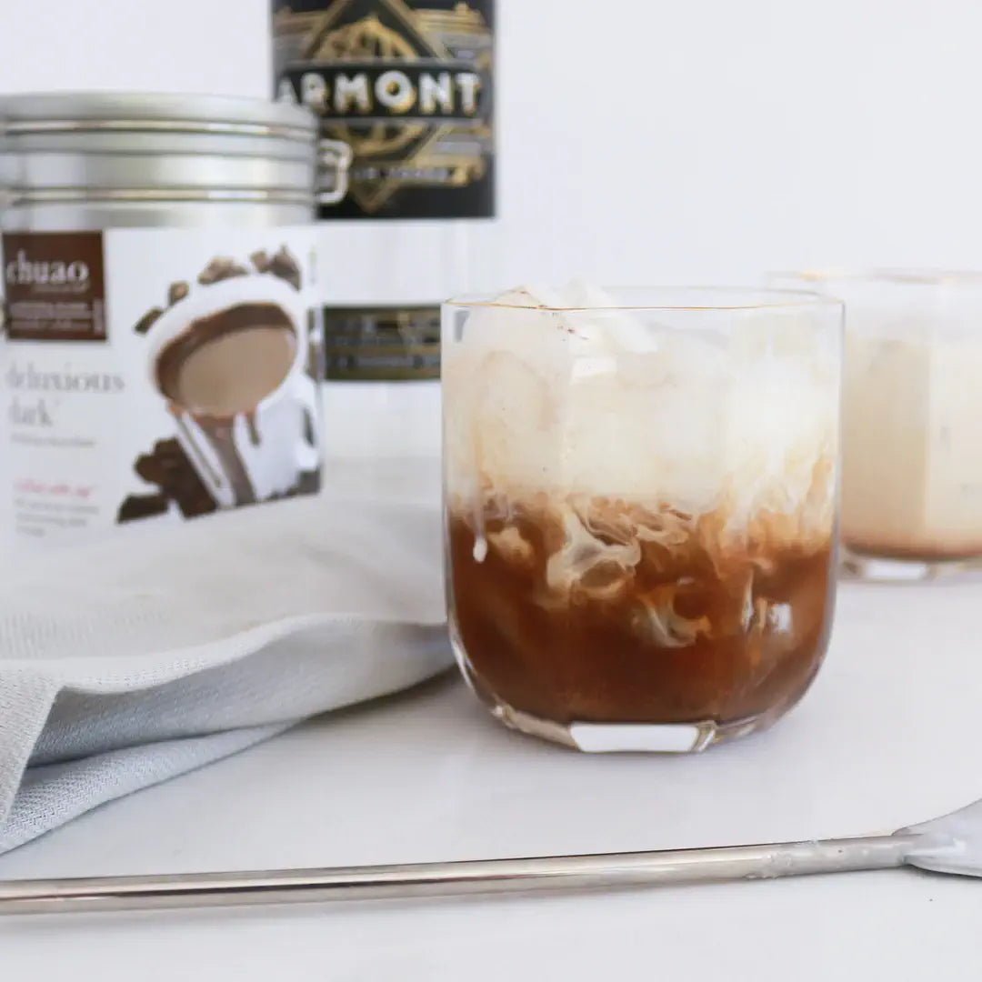 white chocolate russian cocktail
