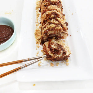 chocolate s'mores sushi