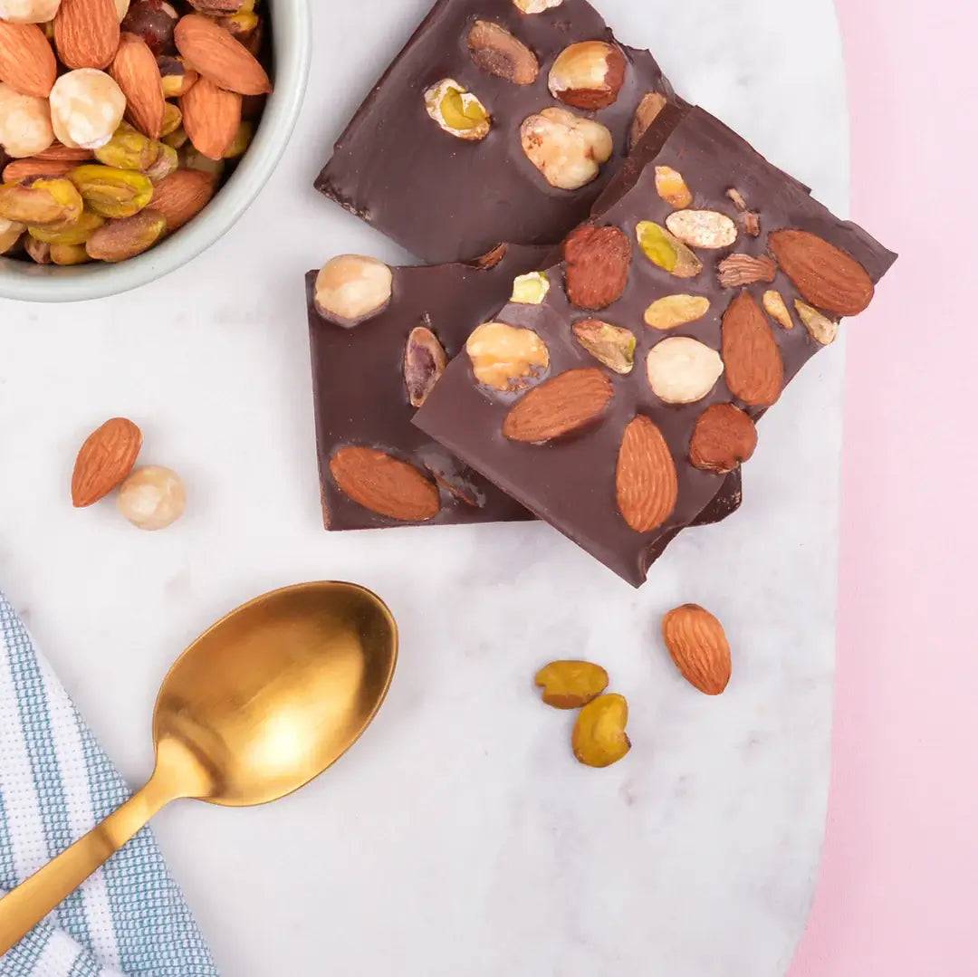 chocolate with nuts = brain power