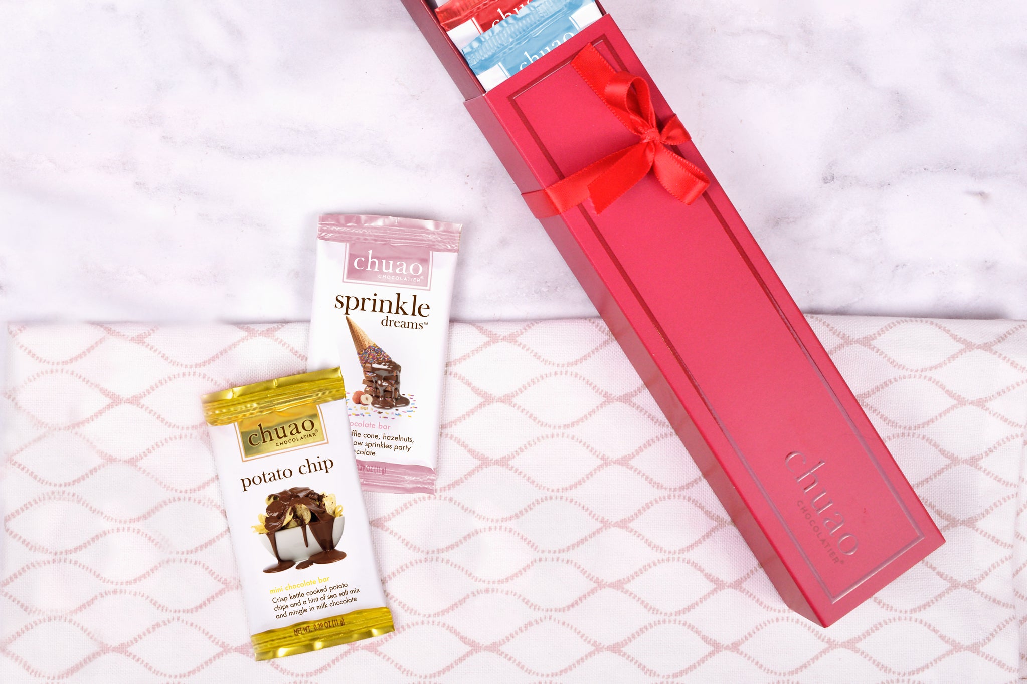 chocolate gift set, taste the joy, mini chocolate bars