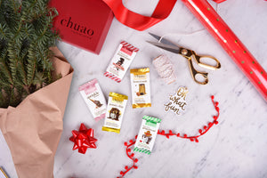 holiday chocolate gift sets with gifting supplies