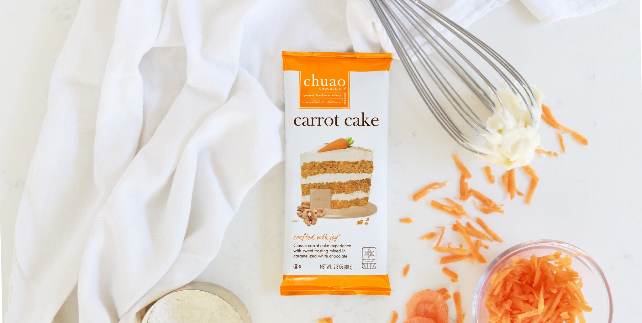 Carrot Cake Chocolate Bar