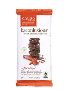 baconluxious with plant-based bacon