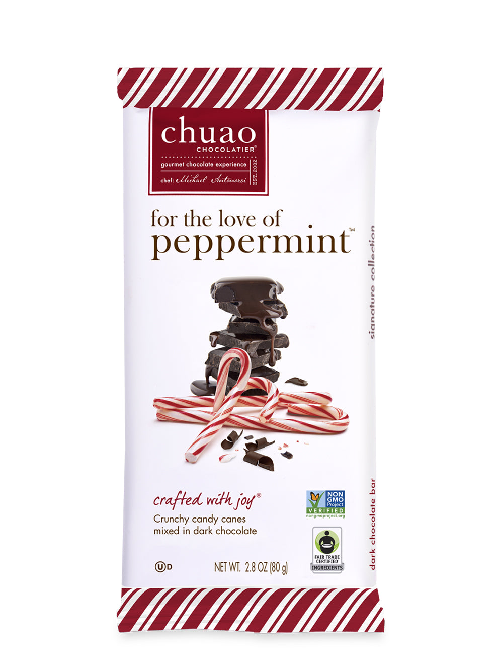 For the Love of Peppermint Chocolate Bar
