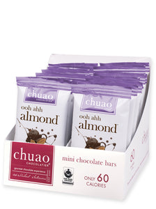 Ooh Ahh Almond Mini Chocolate Bar Pack of 24
