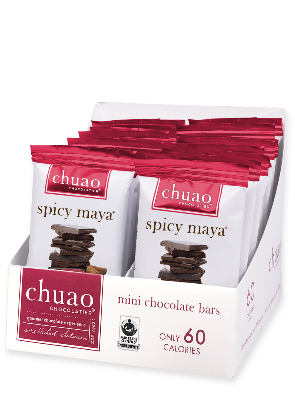 Spicy Maya Mini Chocolate Bar Pack of 24