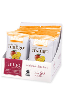 Totally Tangy Mango Mini Chocolate Bar Pack of 24